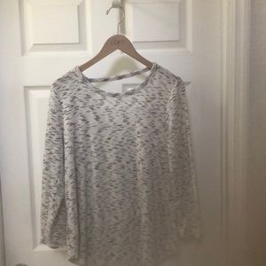 LOFT Cotton long sleeved shirt.